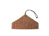 Bolsa Triangular de Algodão Puro e Linho Impressa Multicor Portátil Estilo Japonês para Armazenamento de Louças Bolsa de Armazenamento de Louças Bolsa Dobrável