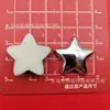 Prata Eletrodepositada Laço de Coração Estrela Borboleta Flor Acessórios Plásticos DIY Capa de Celular Grampo de Cabelo Fivela de Sapato Materiais