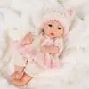 Muñeca Reborn Juguete Muñeca Niña Bebé Plástico Suave Regalo Muñeca de Vinilo Suministro Douyin Dropshipping