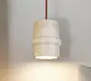 Estilo de canción estética bambú-junta mármol natural candelabro de comedor, mesa de comedor, barra de bar, sala de té Zen, estudio, lámpara de oficina larga