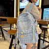 2025 Nova Mochila Escolar para Estudantes Universitários Mochila Feminina Estilo Universitário Ruiying Viagem ao Ar Livre Tendência de Moda Transfronteiriça