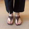 Sandalias Casuales de Punta Cuadrada con Tiras Simples y Tacones de Aguja Elegantes y Versátiles, Chanclas para Mujer de Uso Exterior Súper Elegantes y Cómodas