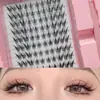 Set de Pestañas Postizas Transfronterizo, Gran Capacidad, Pestañas Postizas Gruesas de Conejo de Nueve Colas, Pelo Natural, Ligeras y Fotogénicas, Natural