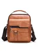 Bolsa de Ombro Masculina da Moda Bolsa Masculina Transfronteiriça Pasta Bolsa Transversal Grande Capacidade Nova Bolsa de Negócios Bolsa de Mão