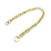 Cadena Acrílica para Bolso de Nube de 20*30 mm Dorada y Plateada Cuadrada Portátil Hombro Cruzado Cordón Anticaída para Funda de Teléfono Móvil