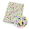 Patrón de pingüino, material de algodón poliéster o lona de poliéster opcional, accesorios hechos a mano para DIY, 1Yc27573