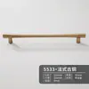 Manija de Latón para Puerta de Gabinete Estilo Francés, Cajón de Puerta de Armario Madera de Nogal Estilo Vintage Bola Redonda Colgante Estilo Chino Nuevo Manija Pequeña