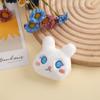 Broche de Muñeca de Peluche de Conejo de Dibujos Animados Algodón Relleno Accesorios DIY Pasador Bufanda Sombrero Accesorios Colgantes Ropa