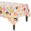 Mantel estampado para fiesta de cumpleaños de Yacai, estilo europeo y americano, desechable, de plástico, grueso, para comedor