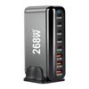 Cargador GaN PD3.1 de 600 W, cargador PD multipuerto de 500 W, cargador de 320 W, adaptador de 440 W