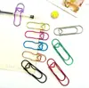 Clipe de Caneta Colorido de Metal em Formato de Coração, Fivela de Caneta Personalizada, Acessório de Caneta, Material de Escritório Multifuncional, Clipe de Caneta para Estudante