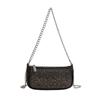 Bolso de axila de nicho estilo coreano para mujer 2024 nuevo bolso de mano con cadena de moda bolso de hombro bandolera con lentejuelas de alta calidad