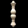 Decoración de Gabinete de Vino Pequeño con Forma de Calabaza de Madera Maciza Estilo Europeo, Pilar Pequeño de Puente de Pasillo, Cabeza de Columna Tallada en Madera, Columna Romana Redonda