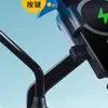 Soporte para Teléfono Móvil de Motocicleta Casco Pequeño Batería para Llevar Coche Eléctrico Vehículo Eléctrico Soporte para Teléfono Móvil de Navegación Toldo y Cubierta para Lluvia Fijo