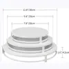 Base para Pastel Estilo Europeo, Plato para Frutas, Plato para Postres, Bandeja Dorada Creativa para Postres, Plato de Pastel de una Sola Capa de Hierro