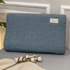 Funda de Almohada de Algodón Lavado con Látex 40X60 Par de Fundas Protectoras para Almohada Viscoelástica 30X50 Funda de Almohada Especial para Niños