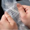 Bolsa de plástico transparente con cremallera para ropa, camisas, pantalones, faldas, calcetines, interior de camisa, con deslizador, autosellante, para almacenamiento.