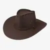Chapéus de Cowboy Masculinos e Femininos, Chapéus de Proteção Solar, Chapéus Estilo Western para Casais, Chapéus de Xinjiang de Aba Larga, Chapéus de Veludo com Proteção Solar