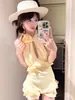 2026 Nuevo Traje de Baño Enterizo Triangular Conservador para Mujer Cubriendo el Vientre y Aspecto Adelgazante Traje de Baño para Resort de Playa Aguas Termales Envío Directo