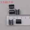Accesorios para el cabello hechos a mano, accesorios básicos, hebilla de aro para el cabello, etiqueta trasera inversa, banda de goma tejida, hebilla de plástico, accesorios para tocados