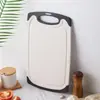 Tabla de cortar de paja de trigo para comida de bebé de mamá Tablero de cocina de plástico PP para picar frutas Juego de tres piezas Combinación Juego para el hogar