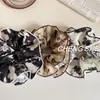Nuevo Coletero de Alto Gama Estampado y Teñido para Mujer, Accesorio para el Cabello Grande Versátil, Banda para el Cabello Estilo Chino