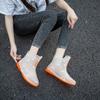 2023 Nuevos Zapatos de Agua de Tubo Corto para Mujer Combinables para Todo Uso Moda Transparentes para Exterior Impermeables Botas de Lluvia Zapatos de Trabajo de Cocina para Cuatro Estaciones