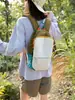 Mochila Leve de Cor Contrastante para Uso Externo para Homens e Mulheres, Bolsa Casual Esportiva para Montanhismo, Mochila Leve para Deslocamento Diário e Viagem, Verão