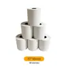 Papel Térmico Premium para Caixa Registradora 80*80 Rolo Pequeno para Delivery e Recepção, Papel Térmico 80*50 para Impressão de Recibos, 57*50 Uso Comercial