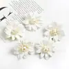 Flores Artificiales de Dalia en Colores Otoñales para Arreglos de Boda, Decoración del Hogar, Materiales para Arreglos Florales Hechos a Mano y Accesorios para Hacer Adornos para el Cabello