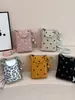 Bolso Pequeño de Lunares Transfronterizo para Mujer 2026 Nuevo Estilo Bloque de Color Cubo para Teléfono Moda de Verano Bolso Cruzado de Hombro Casual