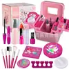 Brinquedos de Brincar para Crianças Bolsa de Vestir Caixa de Presente de Joias kit Cosméticos Simulação Brinquedos para Meninas 7-10 Anos