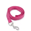 Guia Longa para Cachorro Guia Simples para Animal de Estimação Imitação de Nylon Poliéster Guia para Cachorro Cor Sólida Cor Doce Guia para Passeio de Cachorro Guia para Cachorro