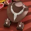 Collar y Pendientes con Colgante de Corazón y Borla Ecológicos Europeos Galvanizados Transfronterizos Nuevos de Alta Resistencia de Gama Alta Accesorios de Moda para Fiesta para Mujeres