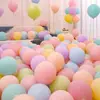 Atmósfera Diseño Decoración con Globos Apertura Boda Cumpleaños Bebé Escena de Habitación Globo de Látex Rojo Engrosado de 10 Pulgadas