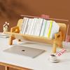 Estante de Livros Prateleira de Armazenamento de Mesa Mesa de Estudo Caixa de Armazenamento Suporte de Livros de Madeira Livro Livro Armário de Armazenamento de Grande Capacidade
