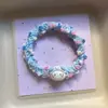 Laços de Cabelo Fofos de Desenho Animado Anéis de Cabelo Coloridos de Gato Faixas de Cabelo Trançadas Doces e Meninas Elásticos de Alta Elasticidade Acessórios de Cabelo Atacado