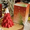 Vela perfumada de árbol de Navidad, fragancia creativa, regalo romántico de Navidad, decoración de cumpleaños y Navidad al por mayor