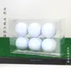 Caja de regalo transparente para empaque de pelotas de golf, 7 tipos de cajas cilíndricas, 3 tipos de cajas cuadradas, regalos de golf, accesorios de golf