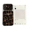 Funda con estampado de leopardo en forma de corazón, adecuada para Samsung S24, funda suave, cobertura total, simple, moderna, personalizada, ventana grande, anticaídas, S26Plus