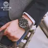 Relógio Masculino Ochstin com Pulseira de Malha, Relógio de Quartzo, Casual, À Prova d'Água, Design Simples, Atacado Disponível
