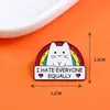 [Promoção] Broche de Gato Animal de Desenho Animado Inglês Insígnia Fofa Transfronteiriça Pino de Tartaruga Metálico Esmaltado