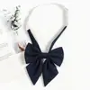 Accesorios para Camisa de Golpe Libre de Personas Estilo Japonés Corbata Azul Estilo Académico jk Patrón Perezoso Vestido Académico Lazo de Corbata Mano de Mujer dk