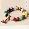 A quarta geração pulseira Bodhi de dezoito filhos homens e mulheres Wenwan rosário joias decorações pulseira estilo chinês atacado de fábrica