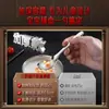 Tres o Cuatro Molinos de Acero Cuchara de Arroz para Bebé y Hogar, Cuchara de Mesa Profunda con Forma de Yuanbao, Cuchara Pequeña, Cuchara para Sopa de Alimentos Complementarios para Niños de Acero Inoxidable 316.