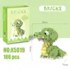 Bloques de Construcción Transfronterizos Caja Pequeña Juguetes Educativos de Ensamblaje para Niños Bloques de Construcción de Micropartículas de Dibujos Animados Recuerdos Premios para Estudiantes