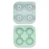 Molde de Bola de Gelo de Silicone para Whiskey Bandeja de Gelo Caixa de Gelo Molde de Gelo Bola de Gelo Grande Máquina de Gelo Cubo de Gelo Bar Doméstico Caixa de Gelo