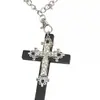 Diseño Original Collar de Cruz Grande Cruz Alabanza Cosplay Halloween Gótico Oscuro Monja Lolita Sirvienta