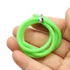 Manguera Luminosa Cadena Gancho Anti-enredo Hilo de Pescar Plástico Engrosado Manguera de Silicona Grupo de Línea de Pesca Grupo de Pesca Accesorios de Pesca Pesca en el Mar Tubo Luminoso