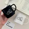 Taza de Cerámica Personalizada con Logo, Perro de Dibujos Animados Lindo, Esmalte de Imitación, Taza para Café y Leche, Se Puede Personalizar, Caja de Regalo